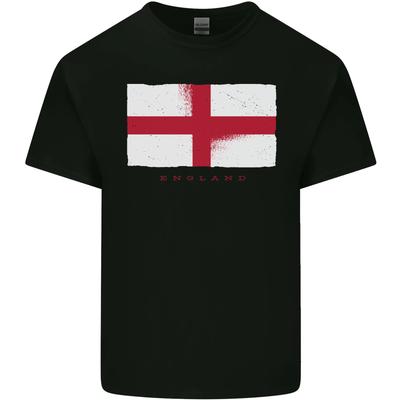 26 England Flag St Georges Day Rugby Football Mens Cotton T-Shirt Tee Top Unisex T-Shirt