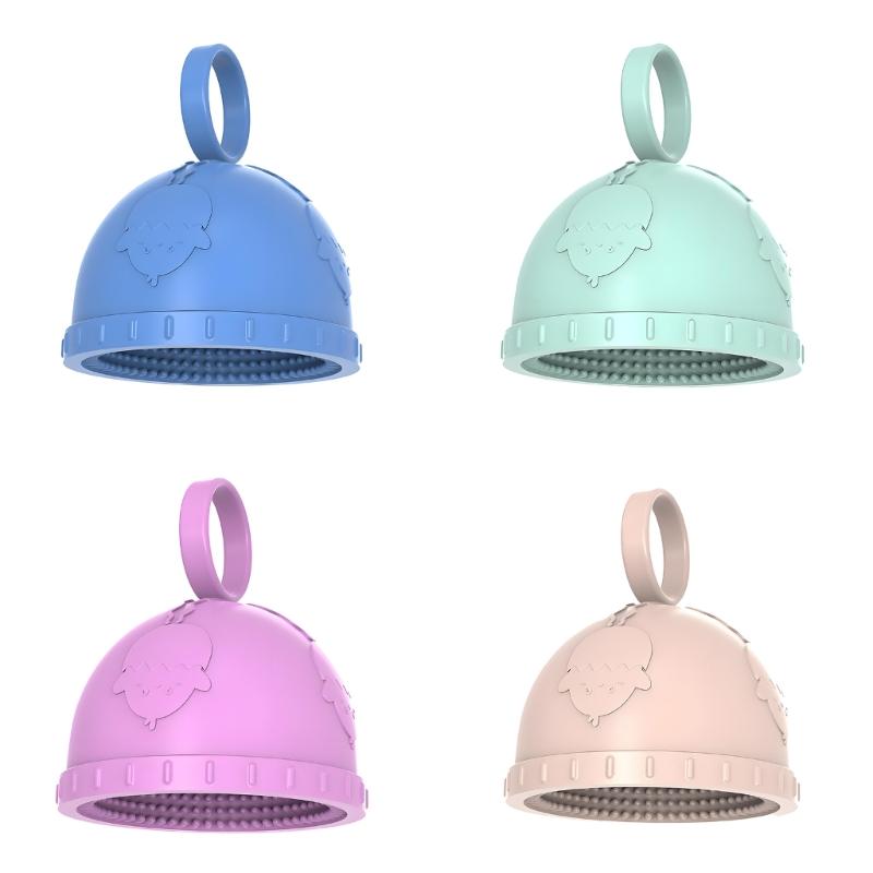 Soft Bristles Silicone Eggs Brush Dishwasher Safe Design Recyclable Eggs Scourer Ideal For Eggs And Delicate Food