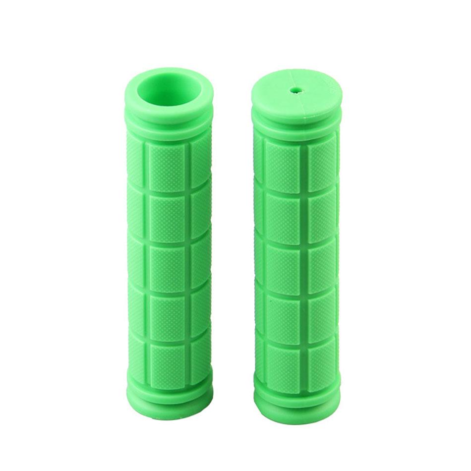 2PCS Bicycle Grips Rubber Bike Handlebar Grip MTB Mountain Bike Grip Accessories Anti-slip Bike Scooter Grip Cover Cycling Parts