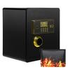 40cm Large Home Safe Anti-theft Fireproof Safe Home Document Safe Box Jewelry Deposit Safe Box Digital Security Home Safe