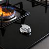 6PCS Plastic Gas Stove Handle Replacement Rust Proof Design Precise Flame Adjustment Control Knob ABS Texture for Repair