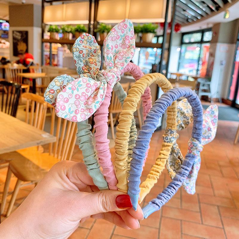 Korean-Style Floral Headband for Kids - Cute, Adorable, Gentle on Hair, Pastoral Design