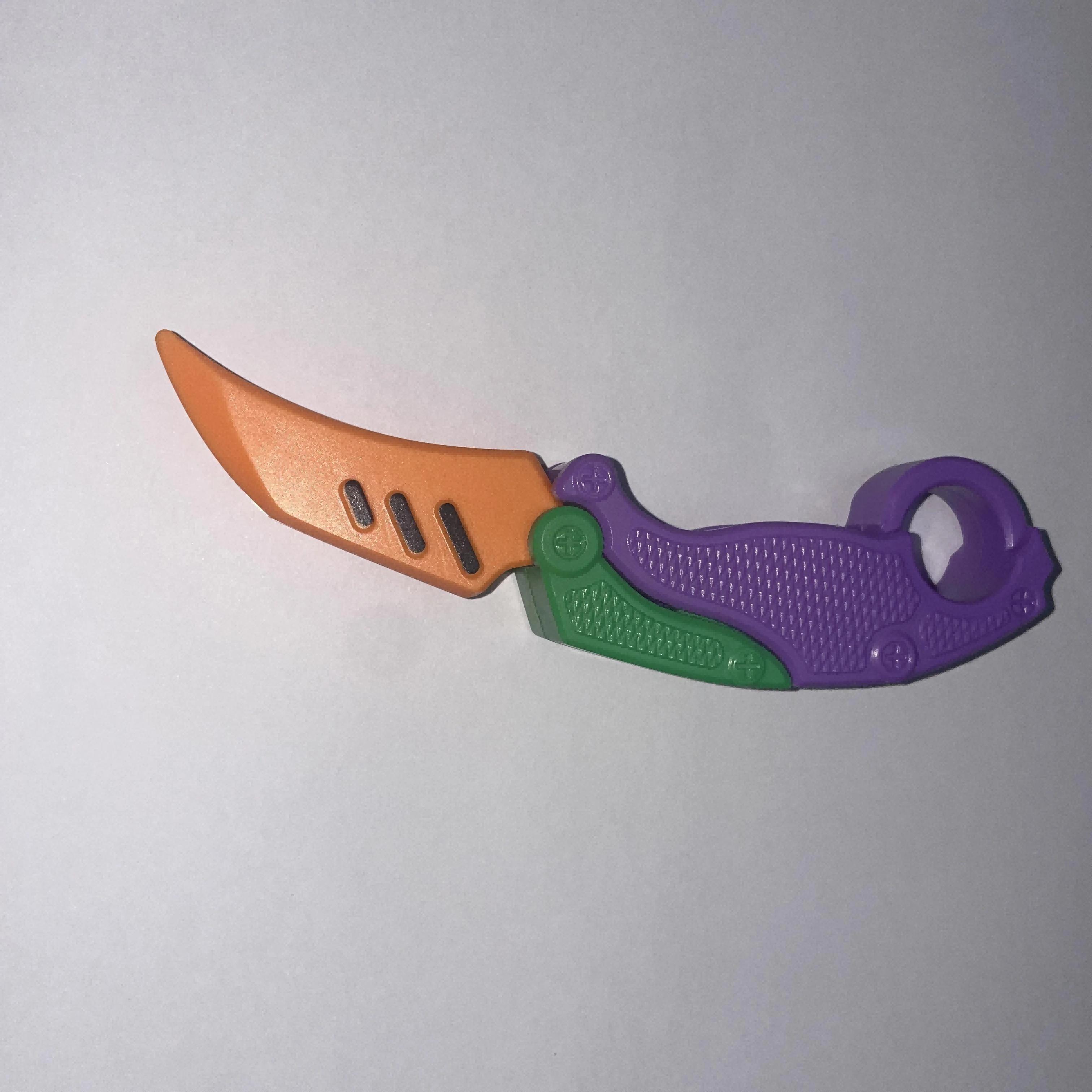 Новый 3D печатный гравитационный коготь-нож — фото 4