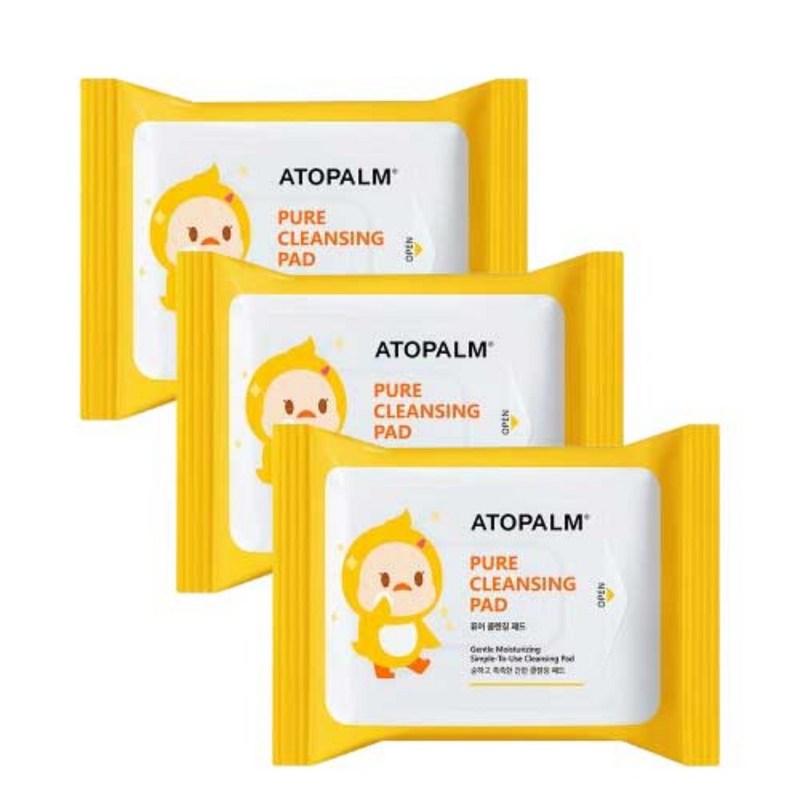 Atopalm Pure Cleansing Pads 62g, 30 pads, 3 pcs