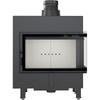Steel Fireplace KRATKI LUCY Right 14 kW Ø 200
