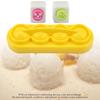 1pcs DIY Cute Mini Rice Vegetable Roll Mold Meat 4 Ball Maker Sushi Onigiri Tool Food Grade PP Material Kitchen Accessories