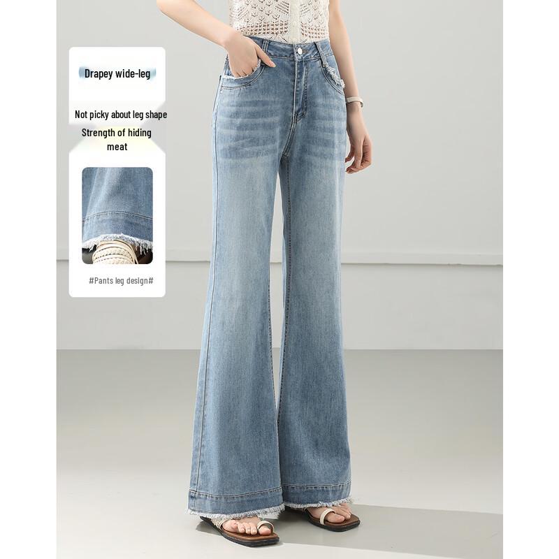 

TERRE BLEUE Women s Fashion Flared Jeans 26