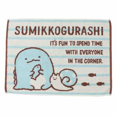 Bath Sumikko H45 X 6575035300 Mat, Gurashi, Lizard, Lizard's Rest, Towel, Approx. W60cm,