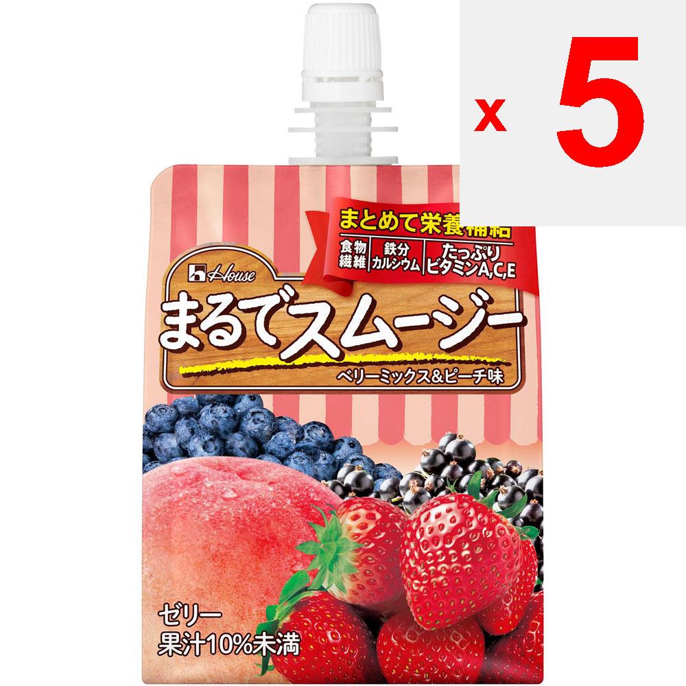 House Wellness Foods Smoothie Jelly Beerenmix & Pfirsich 150g Sonstige (Schlösser, Zungenreiniger usw. prüfen.) Cheer Pack Sonstiges (Schlösser prüfen, Zungenreiniger,