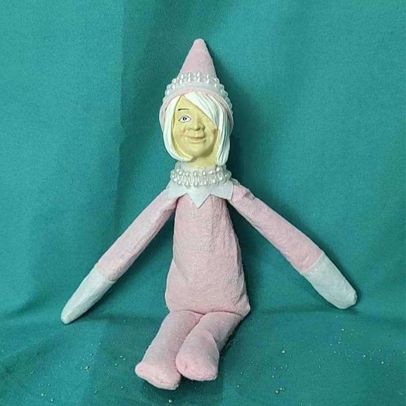 Christmas Elf Doll Spy On A Bent Christmas Snoop On A Stoop Home forElf Crafts 2025 New Year Christmas Elf Doll Gift for Kids