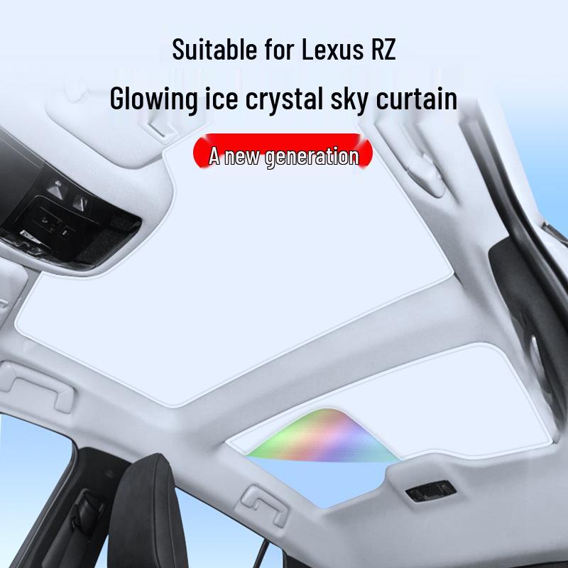 Lexus 23 Model RZ Sunroof Ice Crystal Sunshade: Insulated, UV Protection, Privacy Shield