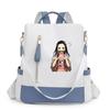 Stilvoller Oxford-Nylon-Rucksack für Damen Streetwear Reise Schultasche Mit Wasserdichten Diebstahlschutz-Merkmalen