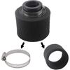 Universal 38mm 39mm 40mm Black Double Foam Pod Performance Filter for 50cc - 90cc 110cc 125cc ATV Quad Scooter Go Kart Moped Pit Dirt Super Bike