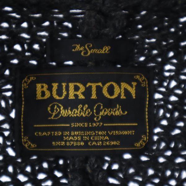 BURTON wool blend Long sleeve knit cardigan S Gray Women Used