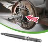 Rear Spline Axle Shaft Replacement For EZGO RXV Golf Cart-Golf Cart Passenger Side With Bearing Seal Kit 620341 614209 Part