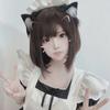 Black and White Cat Ear Plush Headband - Cute Lolita Hair Accessory