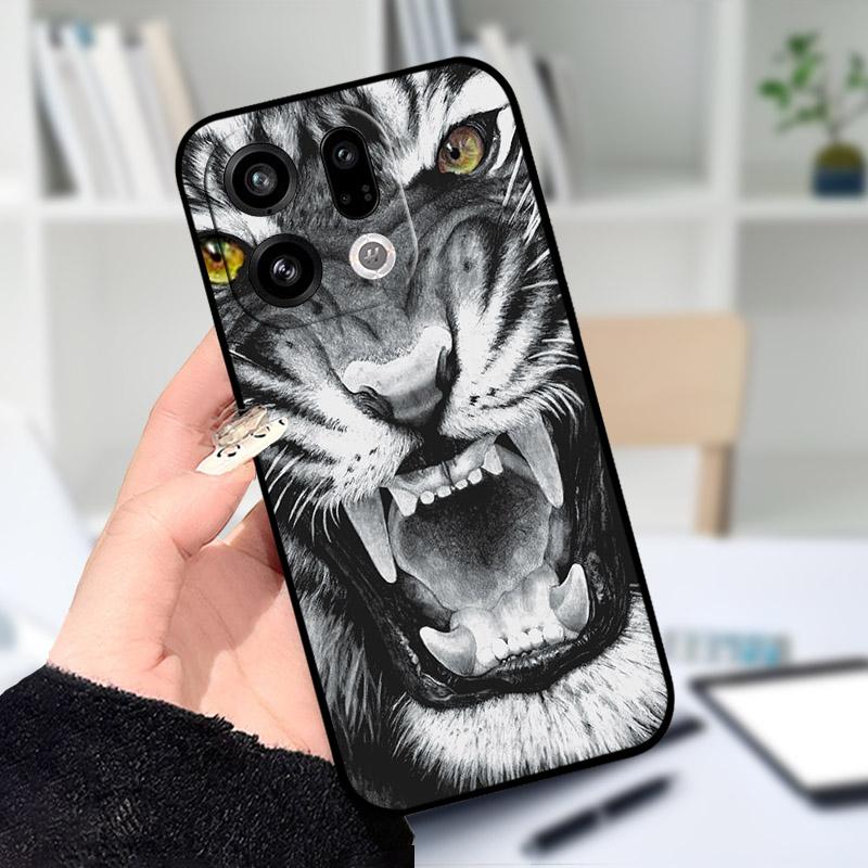 Für OPPO Find X9 X9Pro Hülle Weiches Silikon Schwarzes TPU Schutz-Rückseite Für OPPO FindX9 X 9Pro Handyhülle Stoßfester Stoßfänger