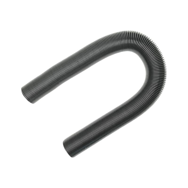 TecTide Heavy-Duty Vacuum Cleaner Hose, 60-210cm Black Flexible Tube, Smooth Lining Dust-Free for Industrial Devices