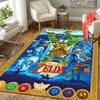 1Pc Legend Zelda Hero'S Journey Rug Office Carpet Indoor Outdoor Doormat Nonslip Soft Comfortable Living Christmas Halloween Xmas Gift D92492