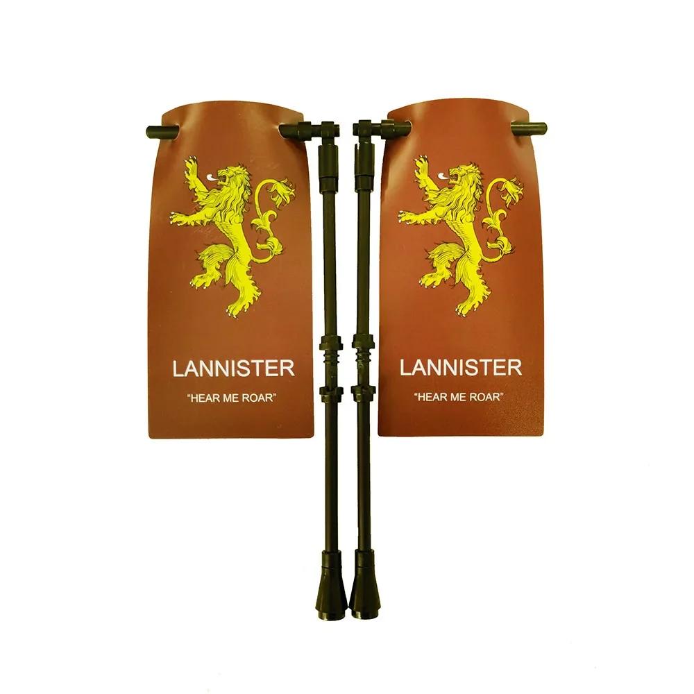 Klocki Budowanie Flag Miasta-Państwa Średniowieczne Postać Wojskowa Flaga Broń Starożytne Święte Cesarstwo Rzymskie Jerozolima Rycerz Świętego Łazarza Legion Zabawka