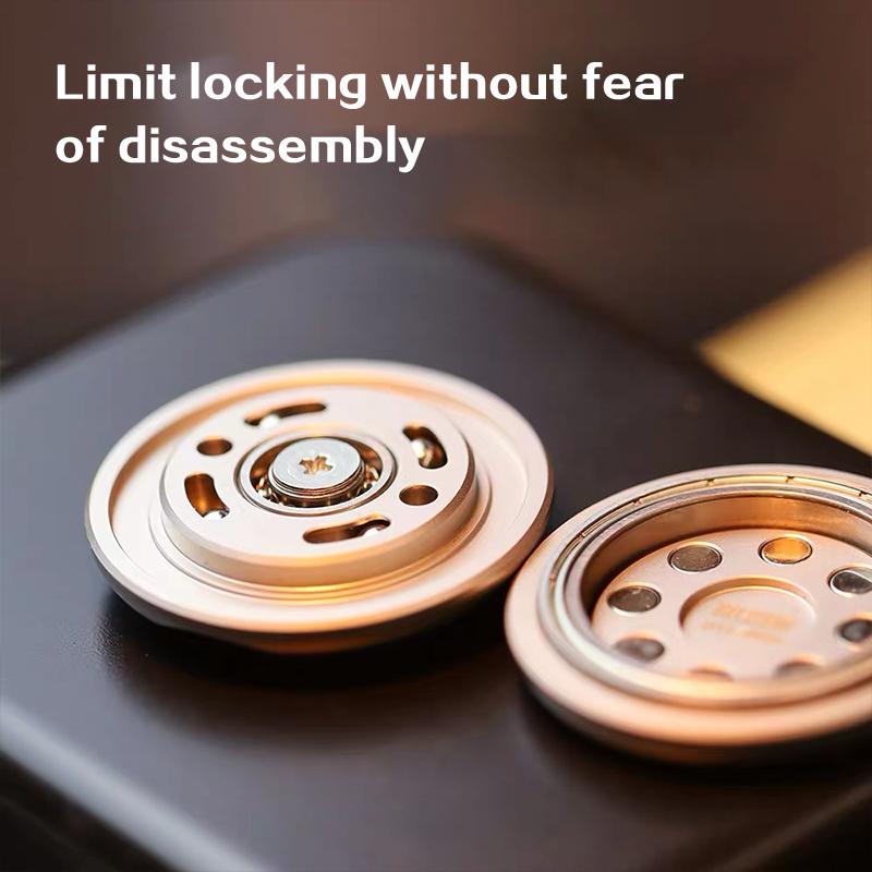 Studio Magnetic Master 2.0 Fidget Slider Antistress EDC Adult Fidget Toys Metal Spinner Ratchet Haptic Coin for Anxiety