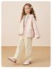 Girls' Fleece-Lined Sweatpants: Warm, Thick, Versatile Autumn/Winter Pants for Big Kids