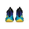 Anta Kids Non-Slip Wear-Resistant Mid-Top Basketball Shoes Kids sneaker Blue Yellow Purple A312211101-3