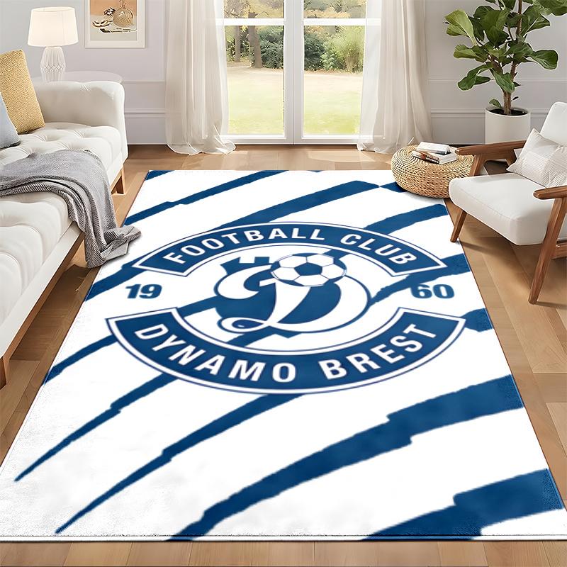 FC Dinamo Minsk Carpet Door Mat for Living Room or Bedroom Protective Mat Under Chair Office Decoration Christmas Gift Birthday Present