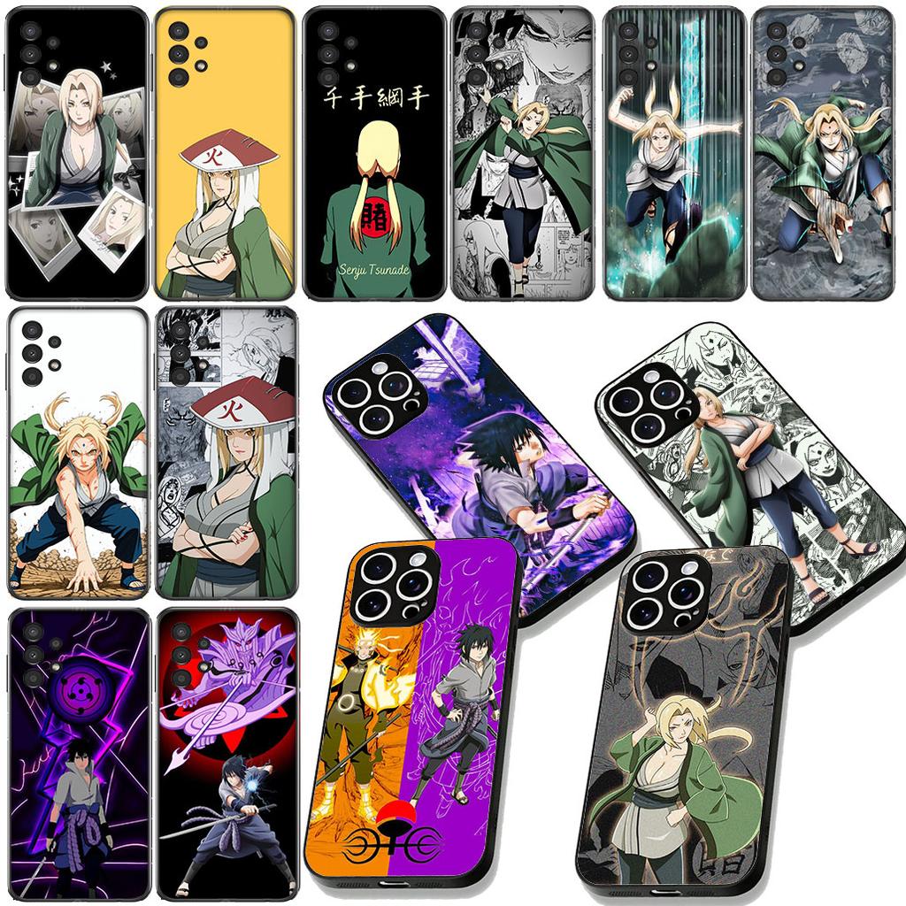 Tsunade Narutos Sasuke Uchiha Phone Cover for Samsung Galaxy A06 A05 A14 A50 A51 A52 A12 A13 A23 A70 A07 A25 A26 A72 A56 Case
