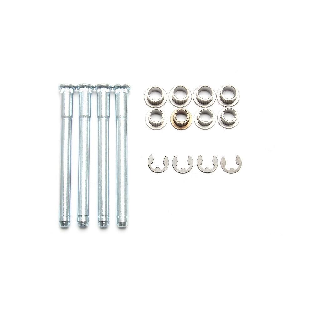 Set de reparații știfturi pentru balama ușii față spate pentru Chevrolet S10 S15 94-04 Balama ușii modificată pentru mașină, fier argintiu DH-1003