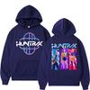 Anime KPop Demon Hunters Rumi Mira Hoodie Men Women Fashion Cosplay Hooded Sweatshirts Y2k Oversized Fleece Casual Long Sleeve