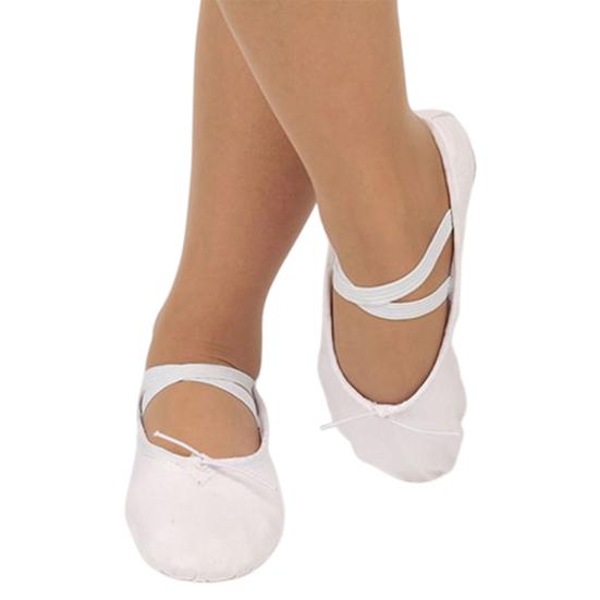 Women Girls Adult Soft Sole Ballet Dance Shoes Fitness Gymnastics Canvas Shoes