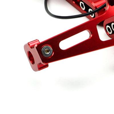 Motorcycle Rear License Plate Holder Frame Indicator Lamp Accessories