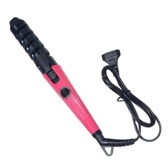 Yousheng Elektrischer Lockenstab Frizz-frei Schnelles Aufheizen Tragbarer Lockenstab Automatischer Eierbrötchen Wellenlockenstab Frauen Haarstyling (EU-Stecker)