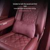 Nio ES8 Lumbar Support Cushion: Suede Velvet Seat Back and Bottom Pad for 26 Models.