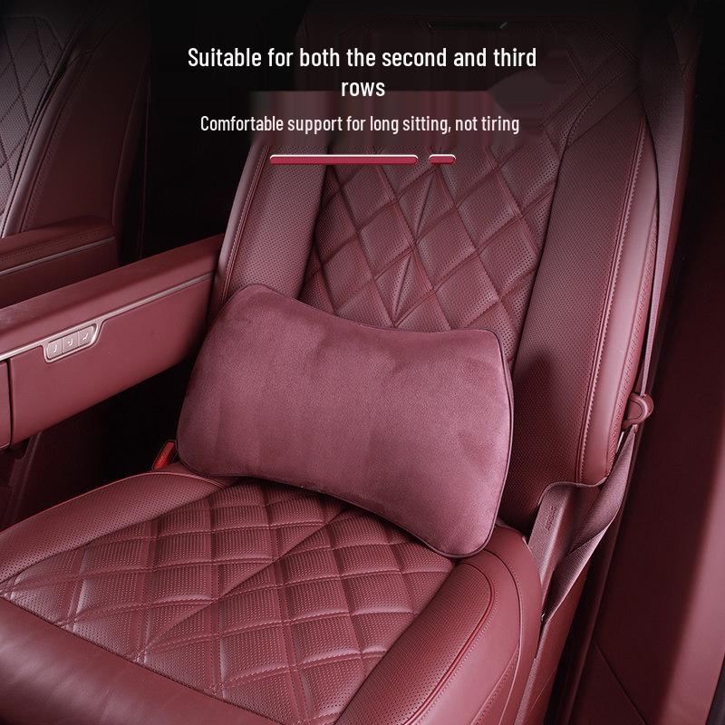 Nio ES8 Lumbar Support Cushion: Suede Velvet Seat Back and Bottom Pad for 26 Models.