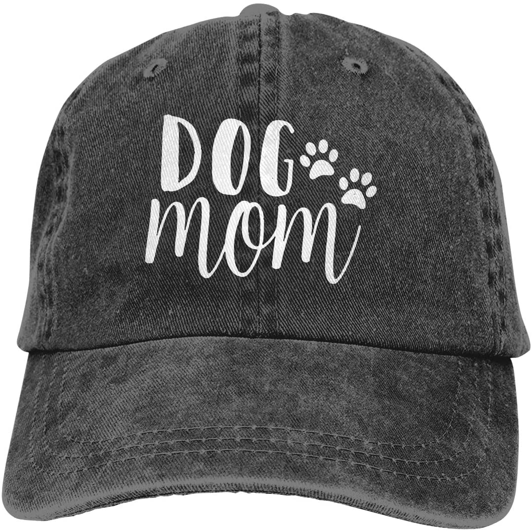 

Джинсовая шапка унисекс для мамы и собаки, регулируемые бейсбольные кепки из вымытого окрашенного хлопка для папы One Size