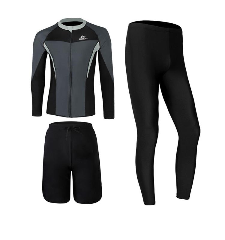 Damen Langarm-Neoprenanzug in Übergröße für Sonnenschutz & Schnorcheln - Unisex Quallenanzug