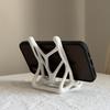 Hands-free Viewing Skeleton Bone Phone Stand Hollow Streamlined Card Books Stand  Home Decor