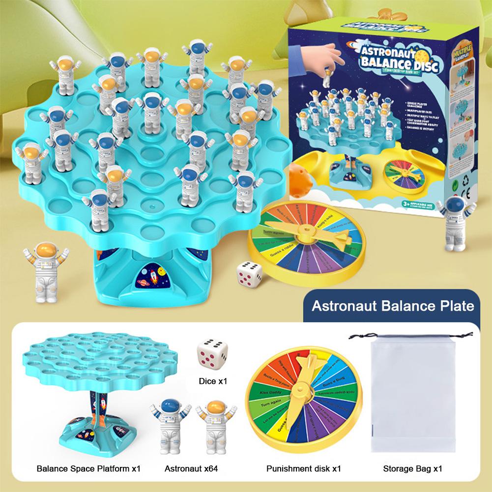 Balance Astronaut  Stackable Balance Astronaut Board Parent-Child Interaction Desktop Astronaut Puzzle Balance  for Kids
