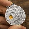Wandering Coin, Coin Pendant, Holy Grail, European and American Style, Maya, Mechanism Activity Coin