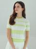 LORDLOAR Slim Ribbed Knit Yellow