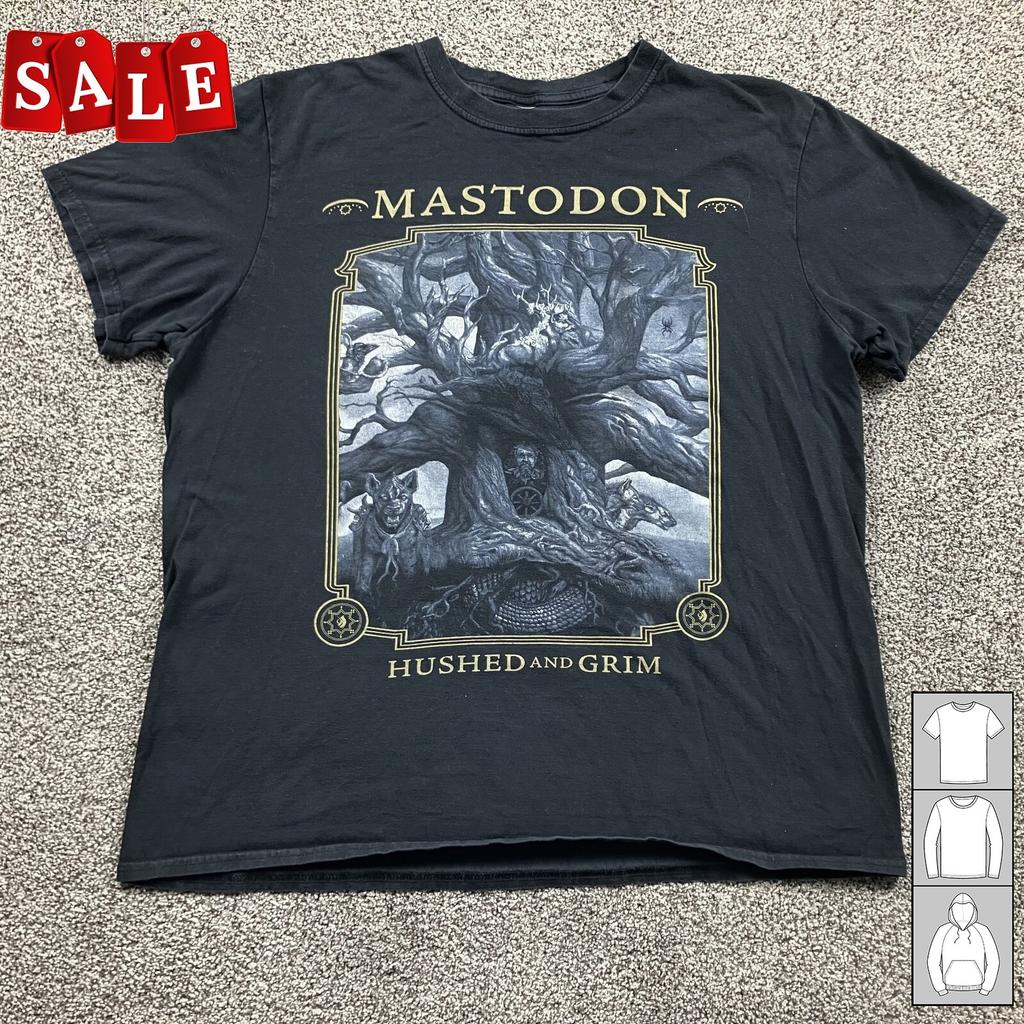 Nová populární kapela Mastodon Dárek pro fanoušky Pánské S235XL Tričko LL560 Unisex Tričko