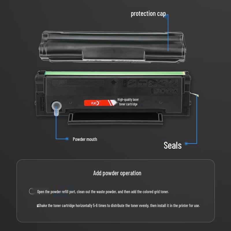 CaiGe IUP-P101S Compatible Toner Cartridge for Konica Minolta Bizhub 2280mf/2200p