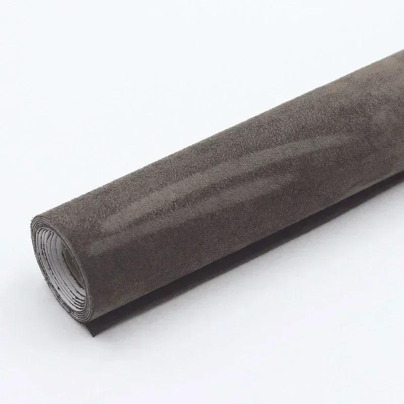 Premium Self Adhesive Suede Fabric Car Interior AB Pillar Center Console Decor Renovate Luxury Plush Suede Repair Modification