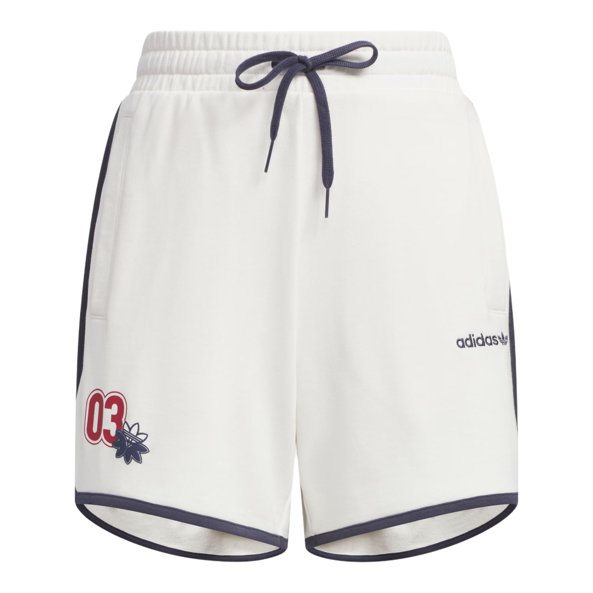 

Adidas Originals Retro Camp Graphic Shorts Women Shorts White JX6574 M