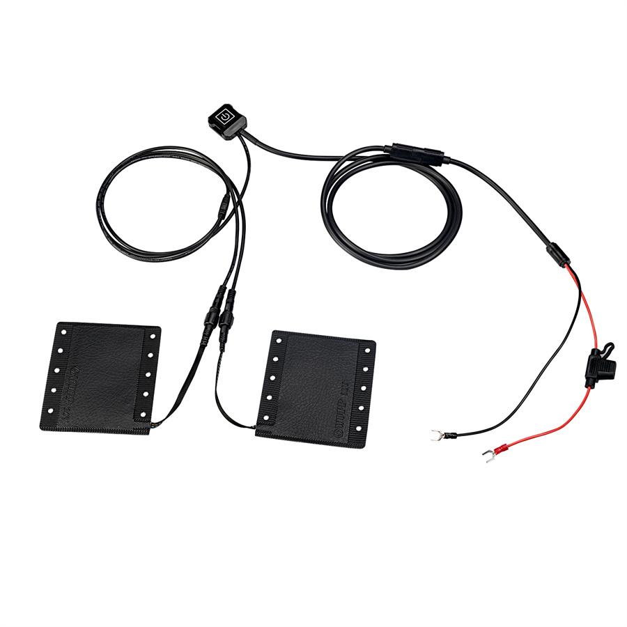 Upgrade 12V Motorcycle Anti-slip Five-speed Heating Electric Handle Cover Handlebar Warmer Grip Cover