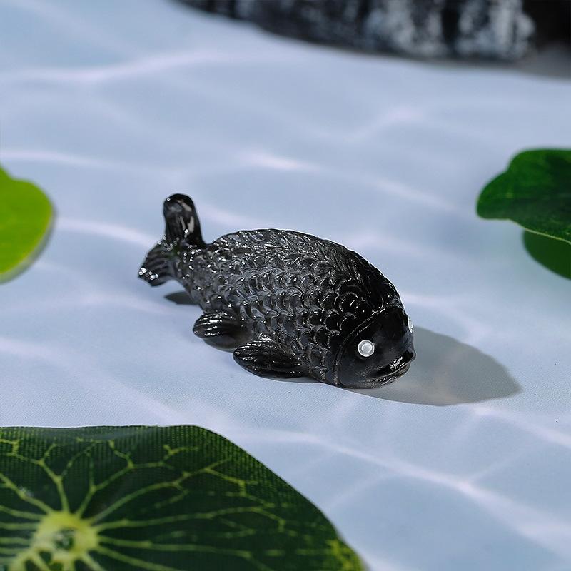 

5pcs Goldfish DIY Micro Landscape Aquarium Decoration Accessories Fish Tank Water Scenery Creative Small Fish Resin Ornament