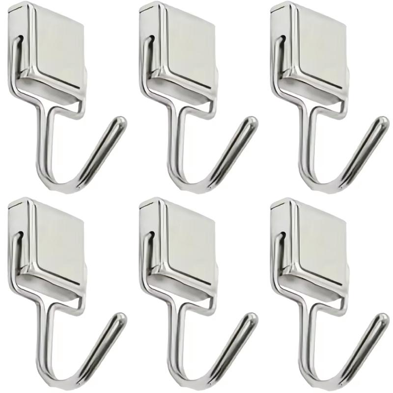 Square Strong Magnet Magnetic Hooks Multi-Purpose Storage Hook Home Kitchen Bar Storage Hooks Key Storage Hooks Bathroom Hangers