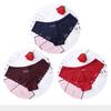 Sexy Slips für Frauen Spitze Atmungsaktiv Weibliche Unterwäsche Slip Transparent Brief Mädchen Unterhosen Set M-XXL 3 Stück/Los